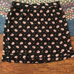 Tulle polka dot skirt